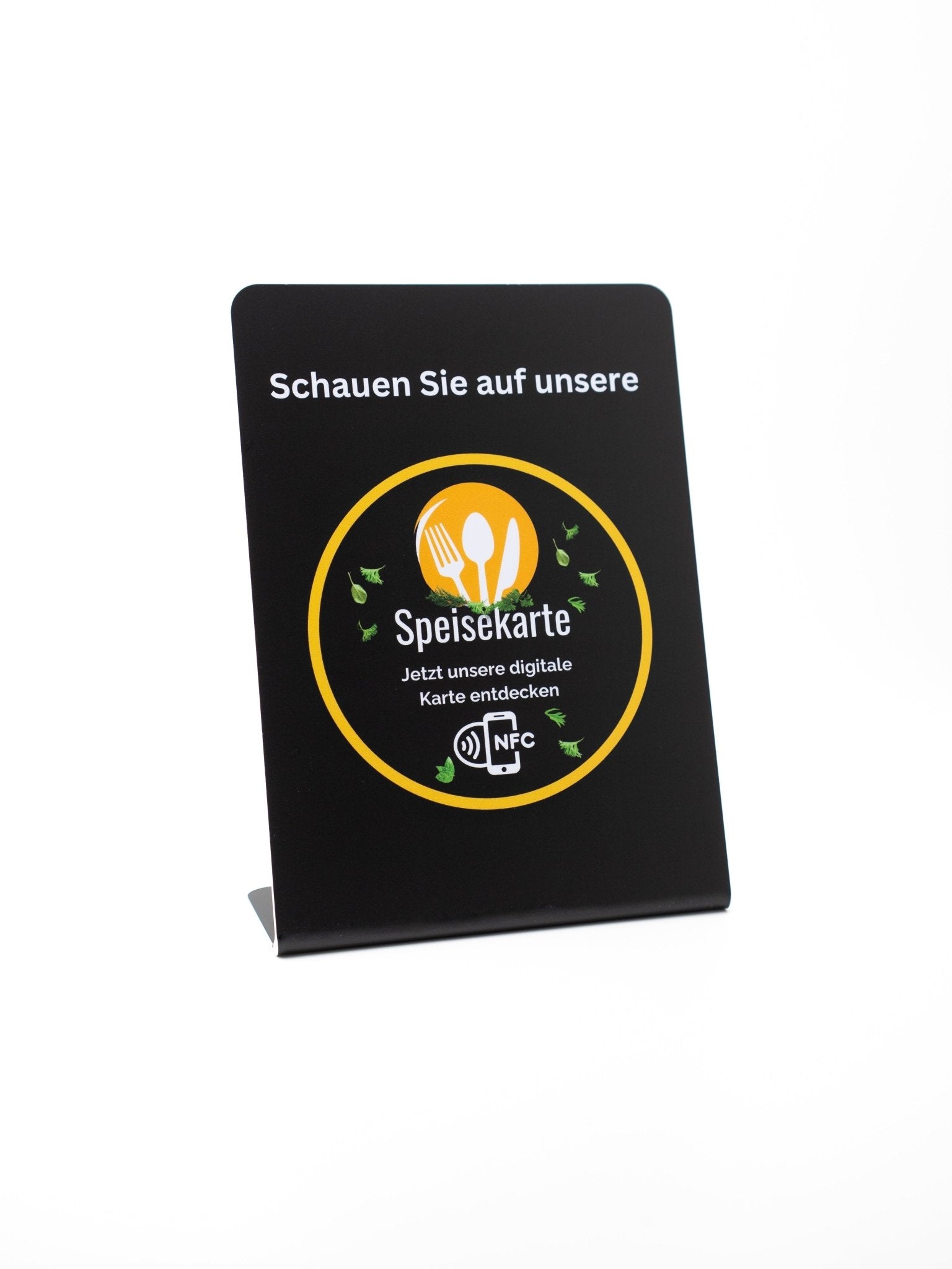 Speisekarten NFC - Aufsteller - Custom Ratings